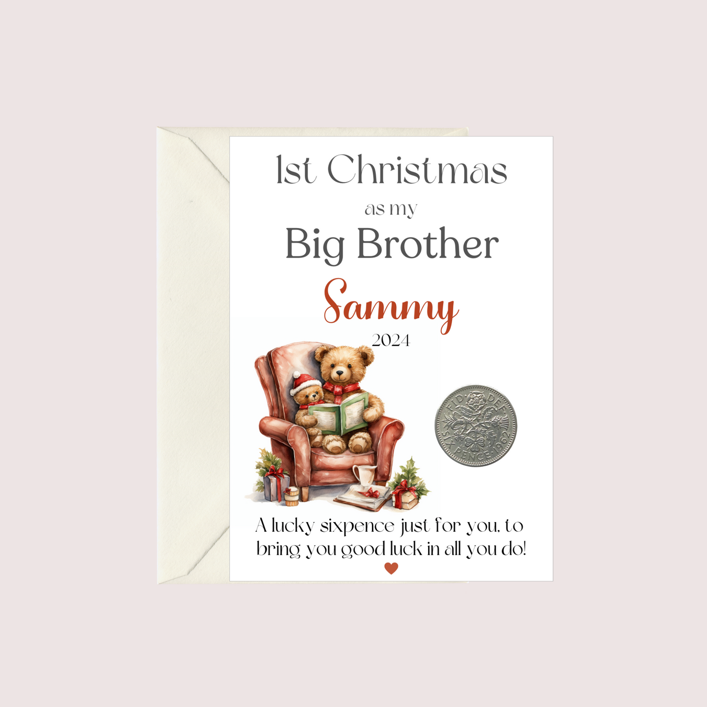 First Christmas Gift For Big Brother