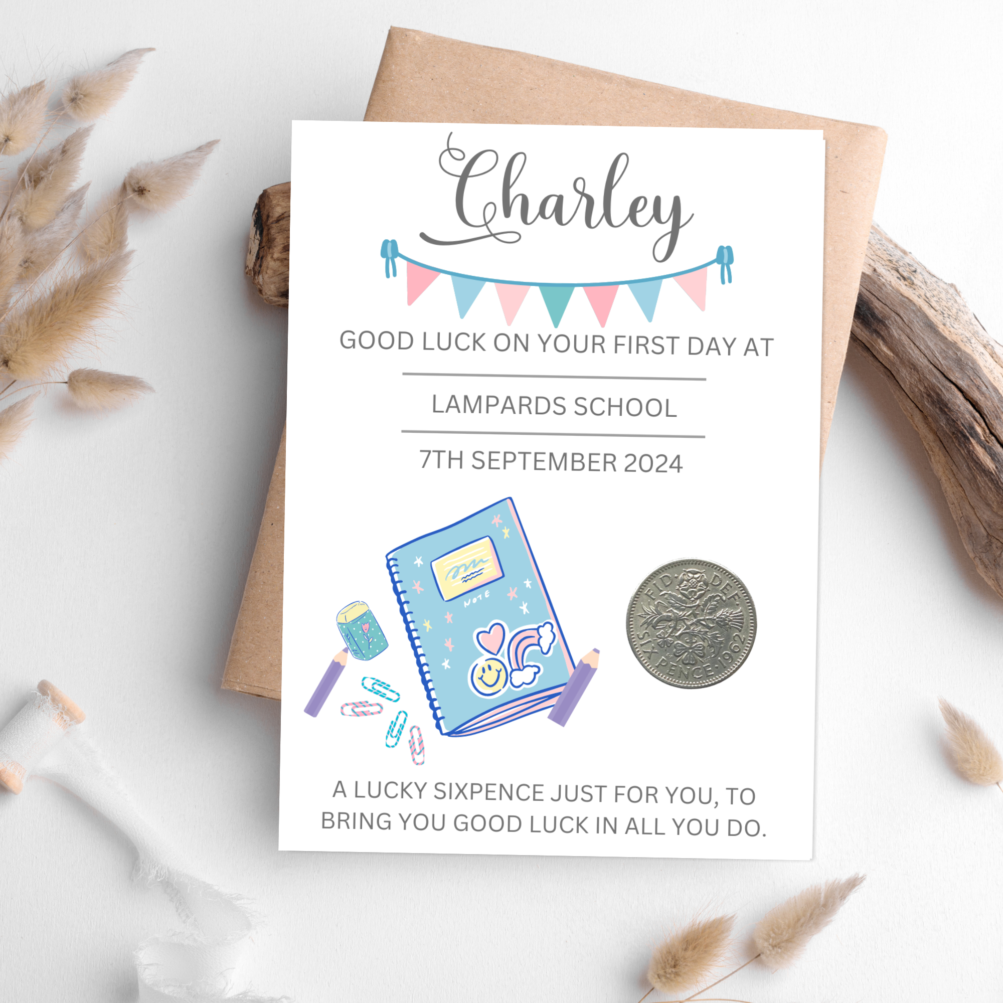 First Day of School Gift