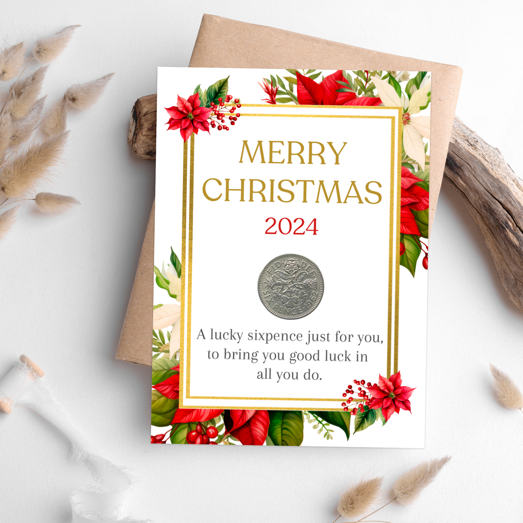 Christmas Lucky Sixpence Gift