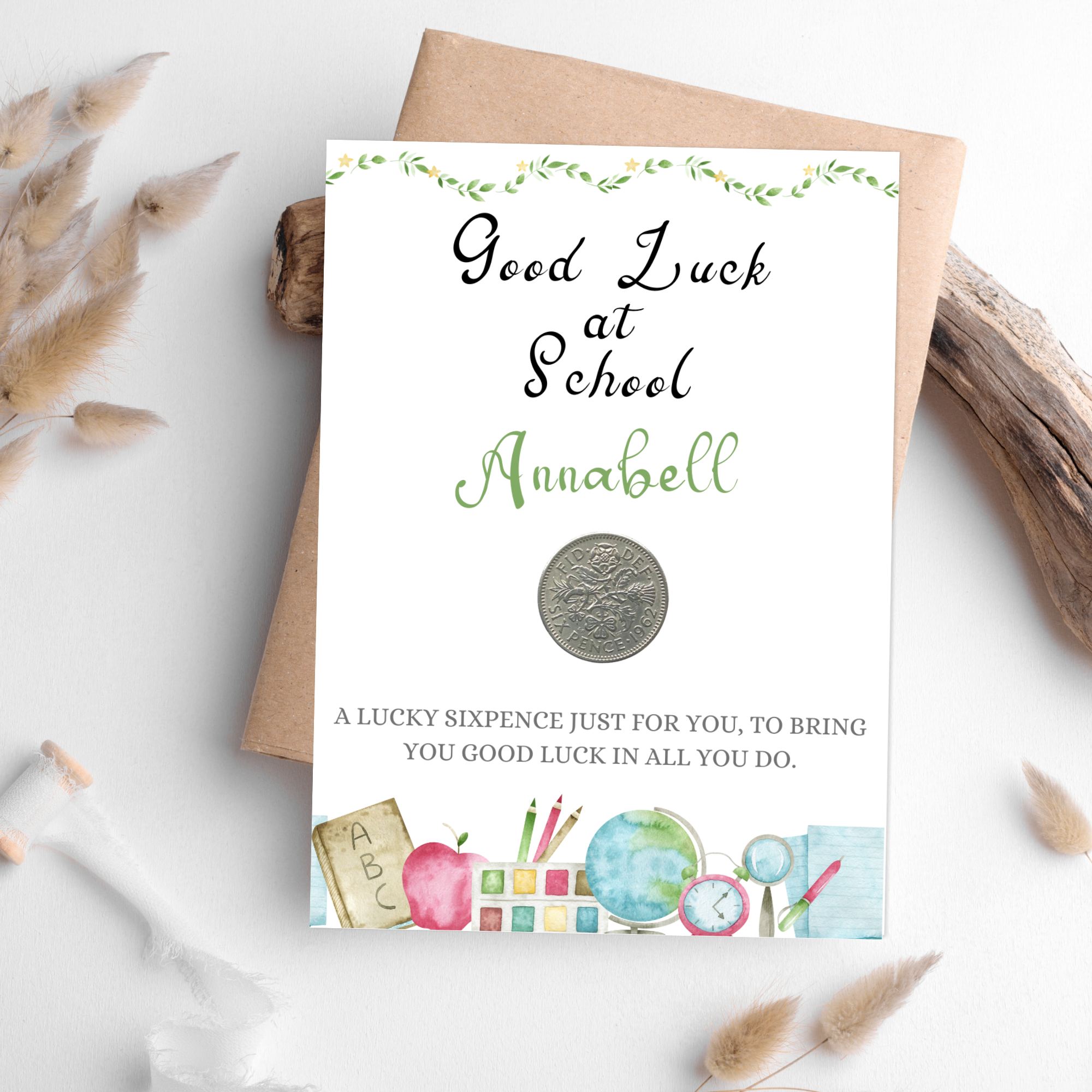 Good Luck At School Keepsake Gift