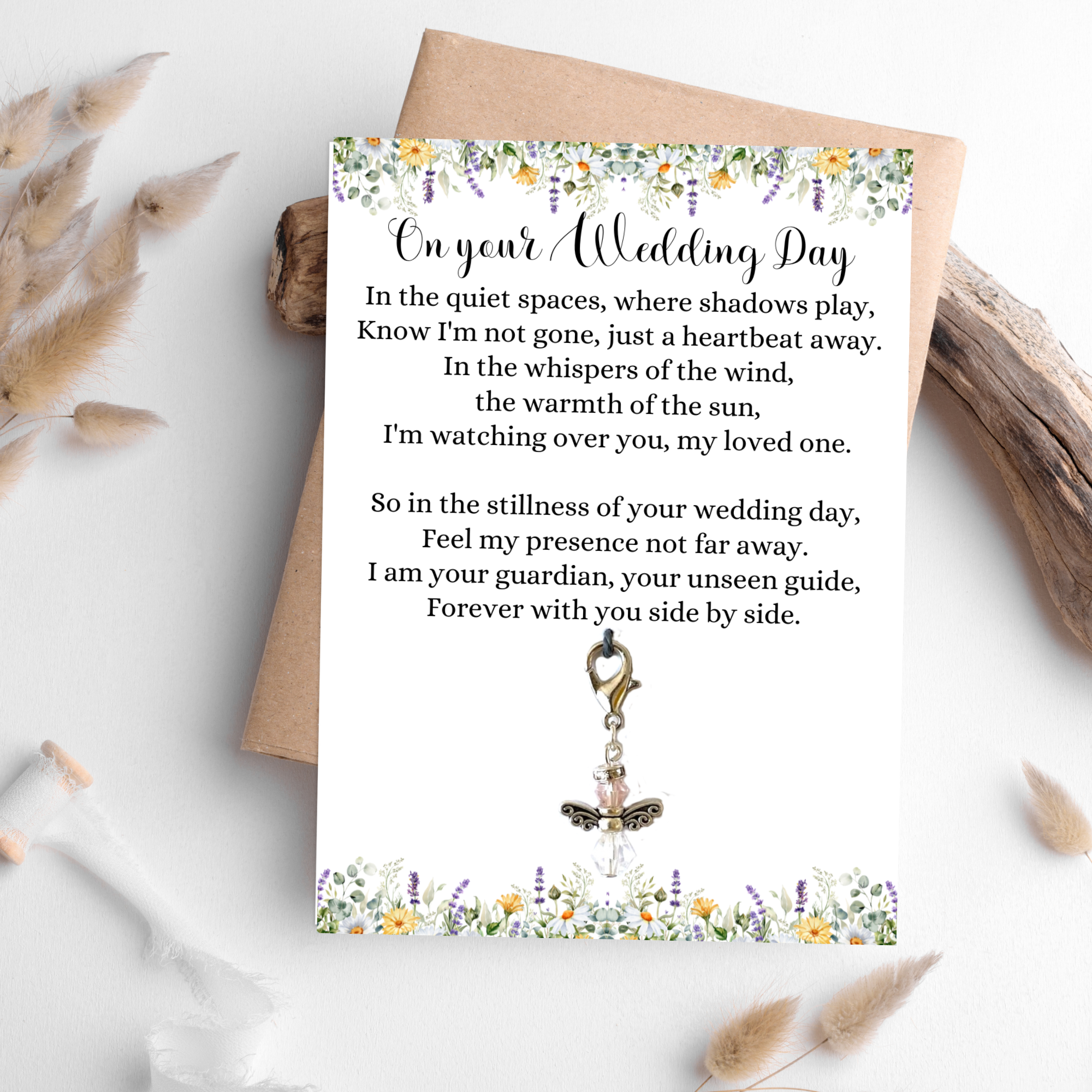 On Your Wedding Day Angel Gift