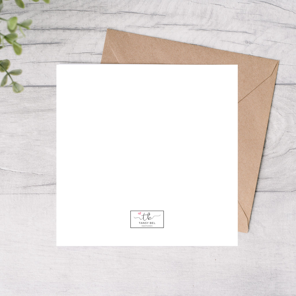 Adorable Easter Bunny Card