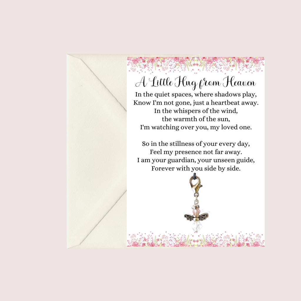 A Little Hug From Heaven Angel Charm