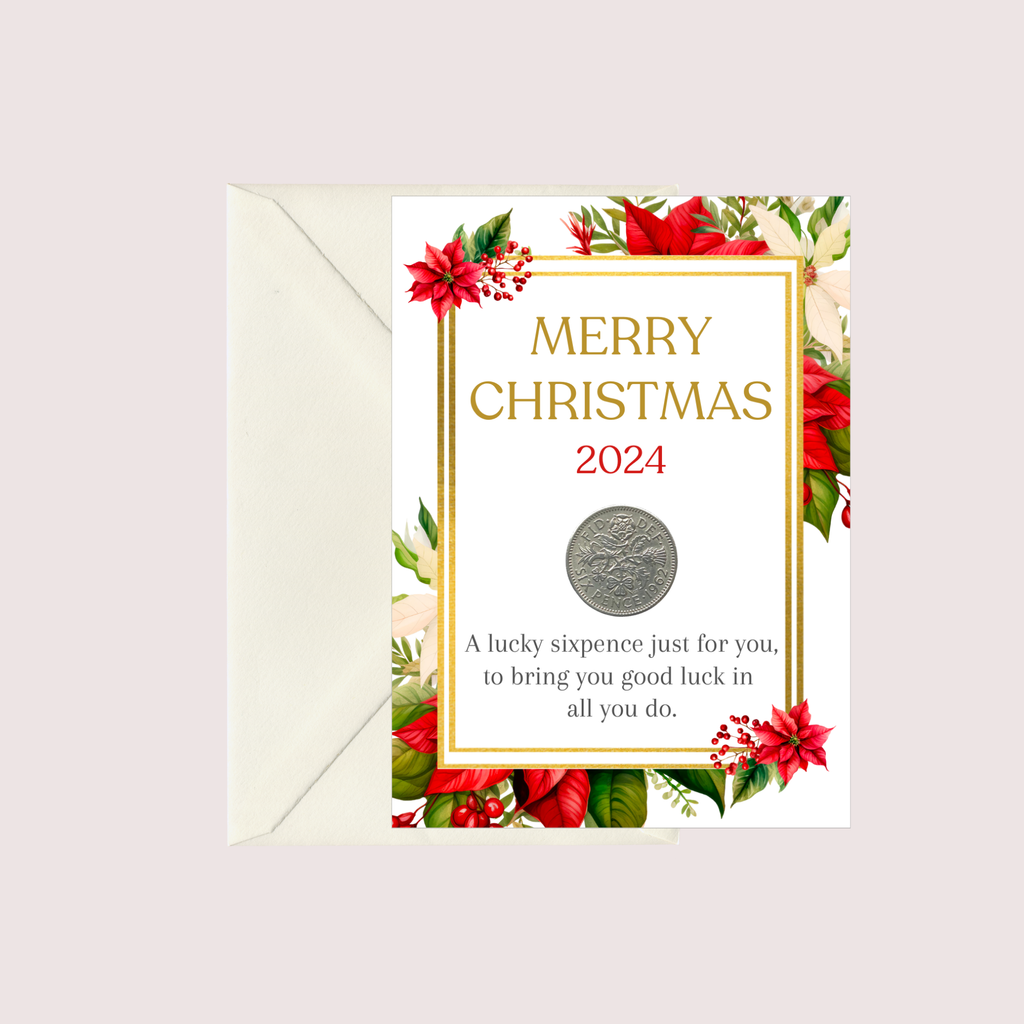 Christmas Lucky Sixpence Gift
