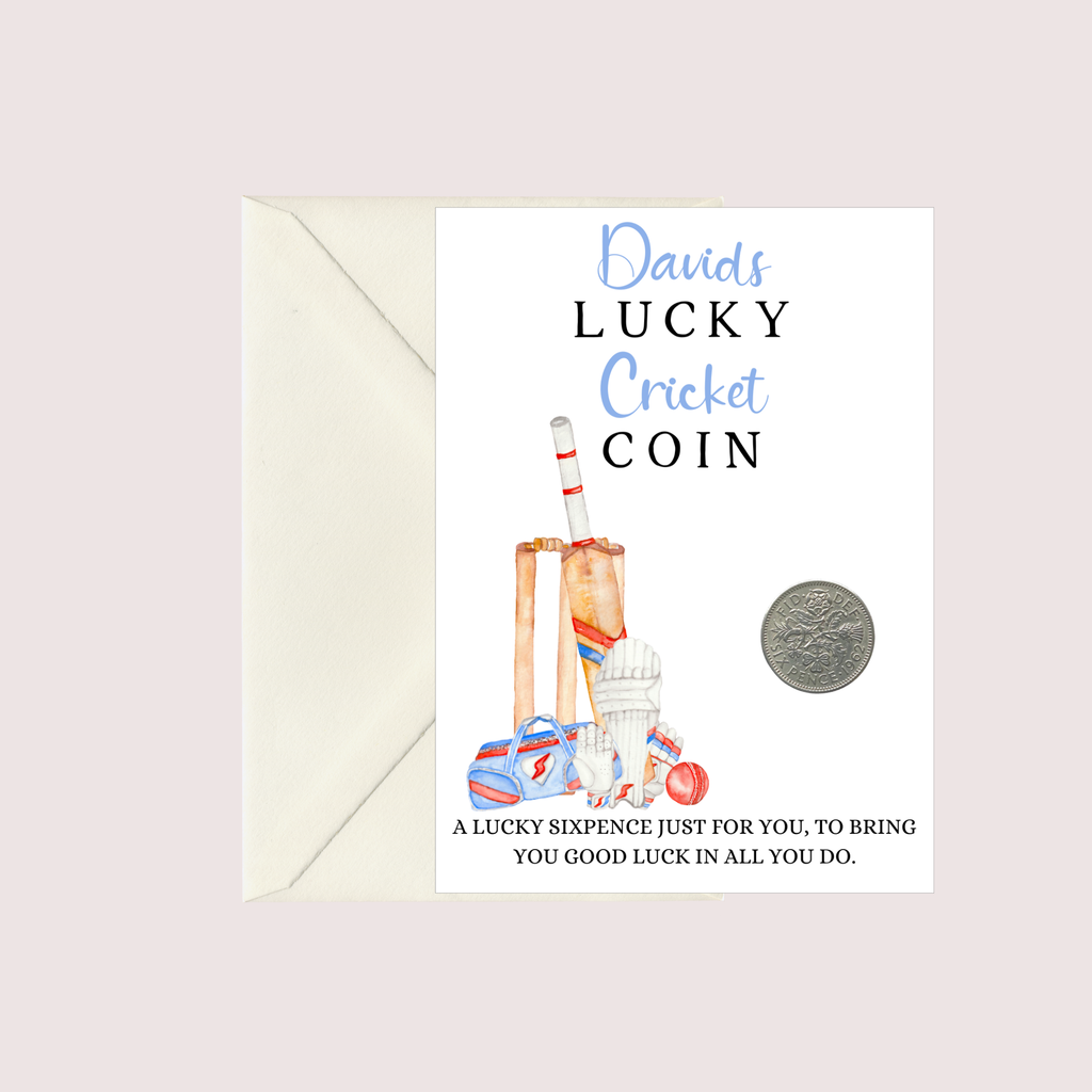 Personalised Cricket Gift