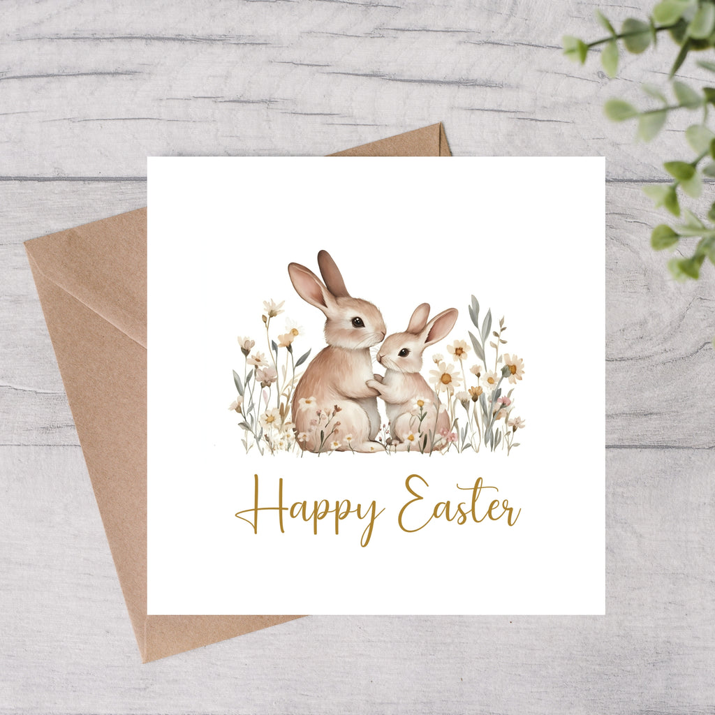 Easter bunny card