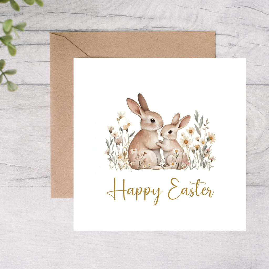 Easter bunny card