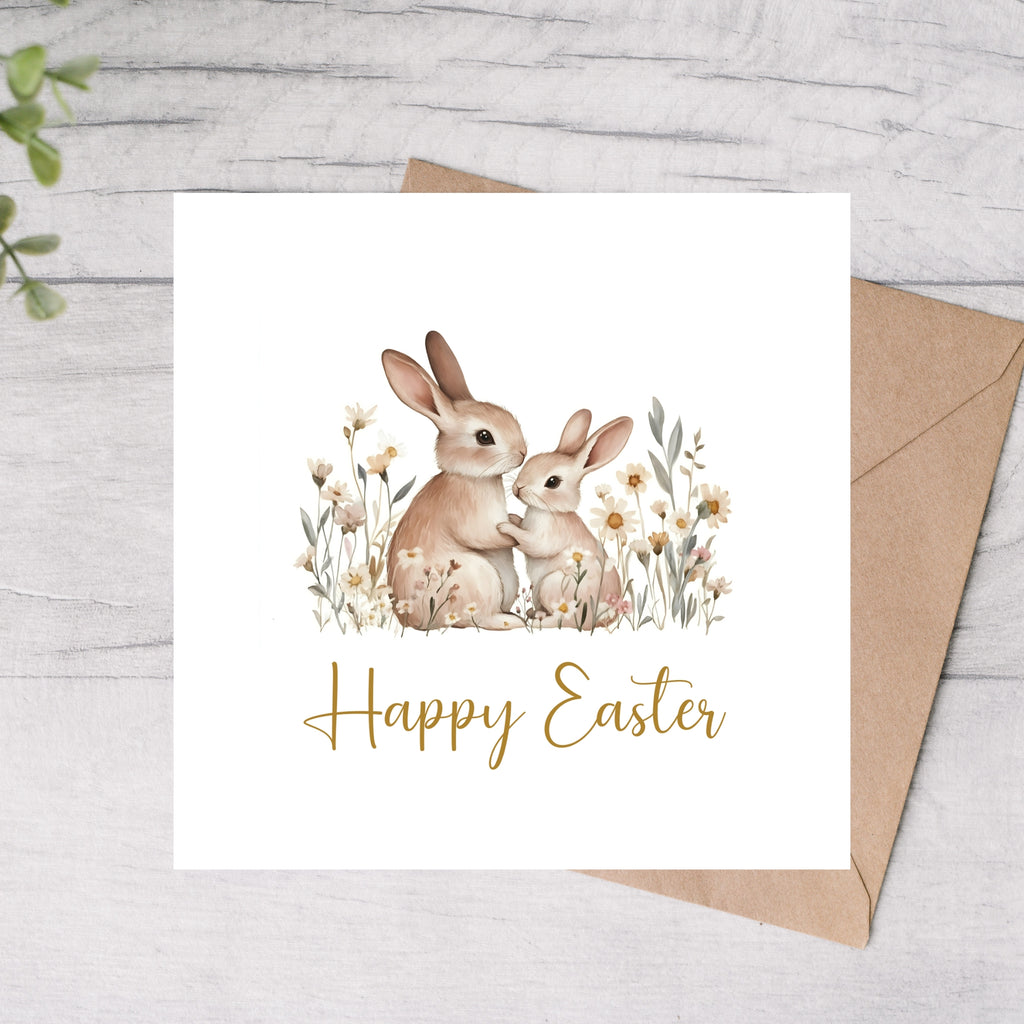 Easter bunny card