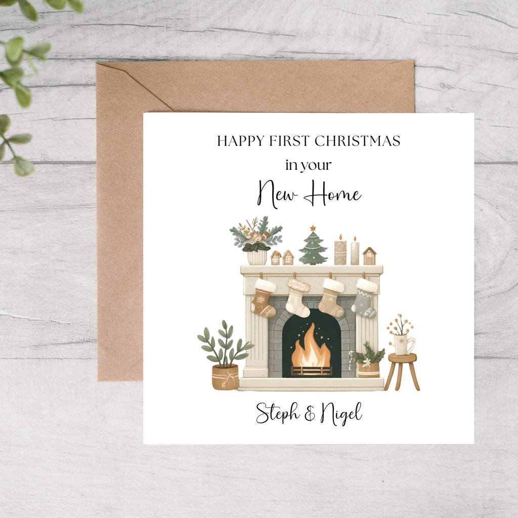 first christmas in new home