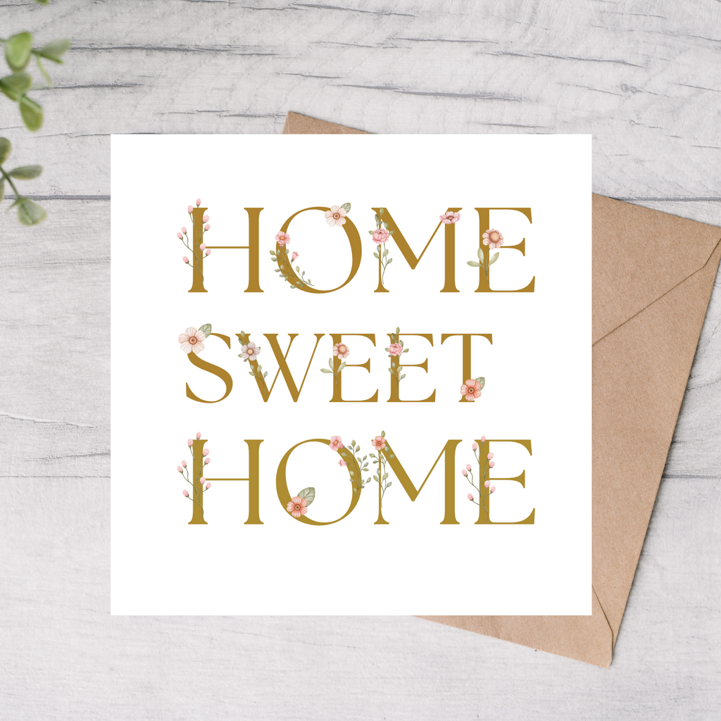 Home Sweet Home Card