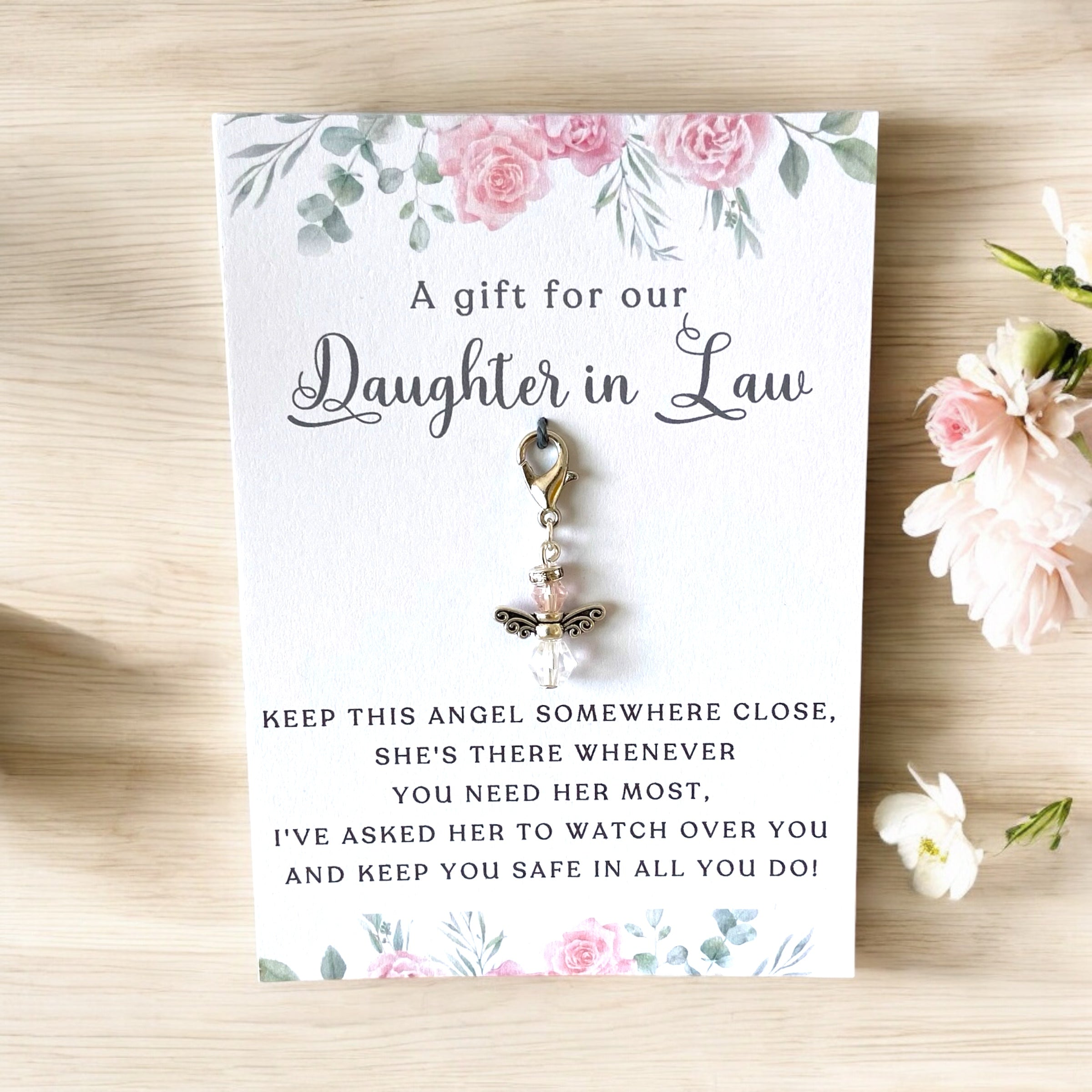 Guardian Angel Charm For Daughter In Law