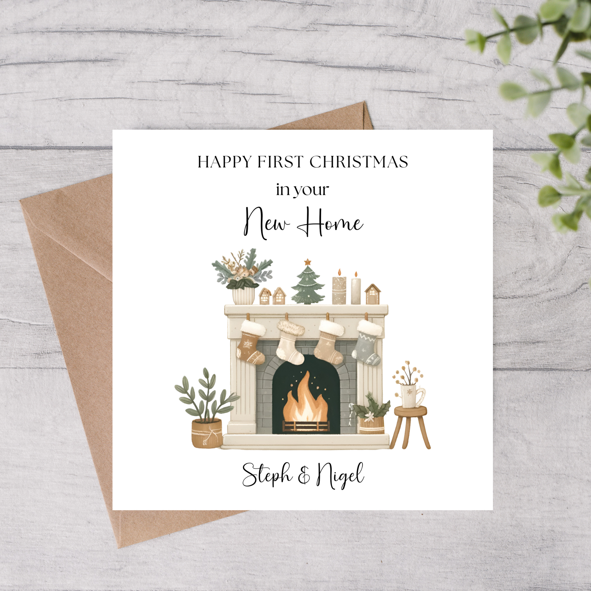 first christmas in new home