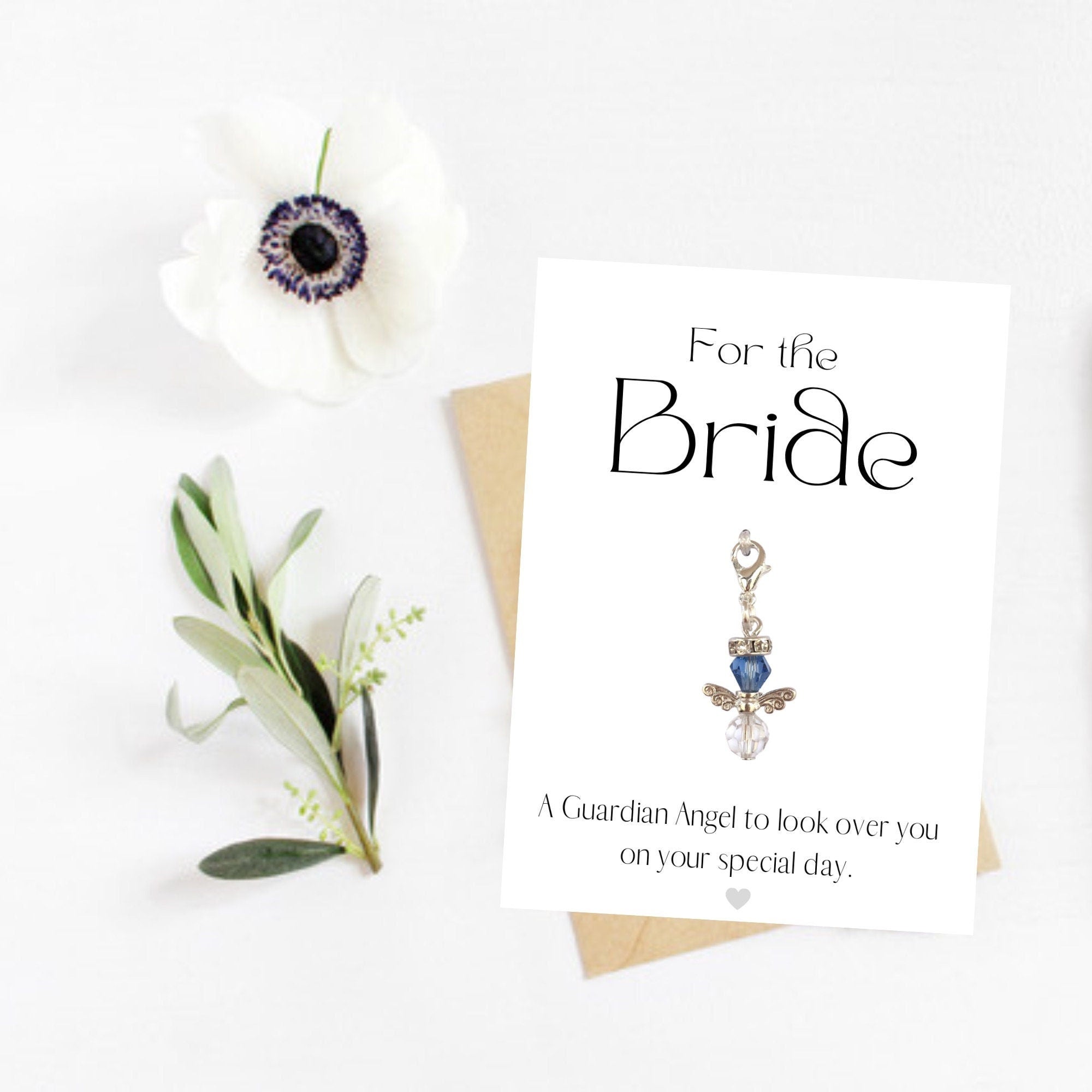Something Blue For Bride Angel Gift - Tansy Bel