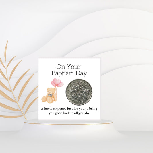 Girls Baptism Keepsake Gift