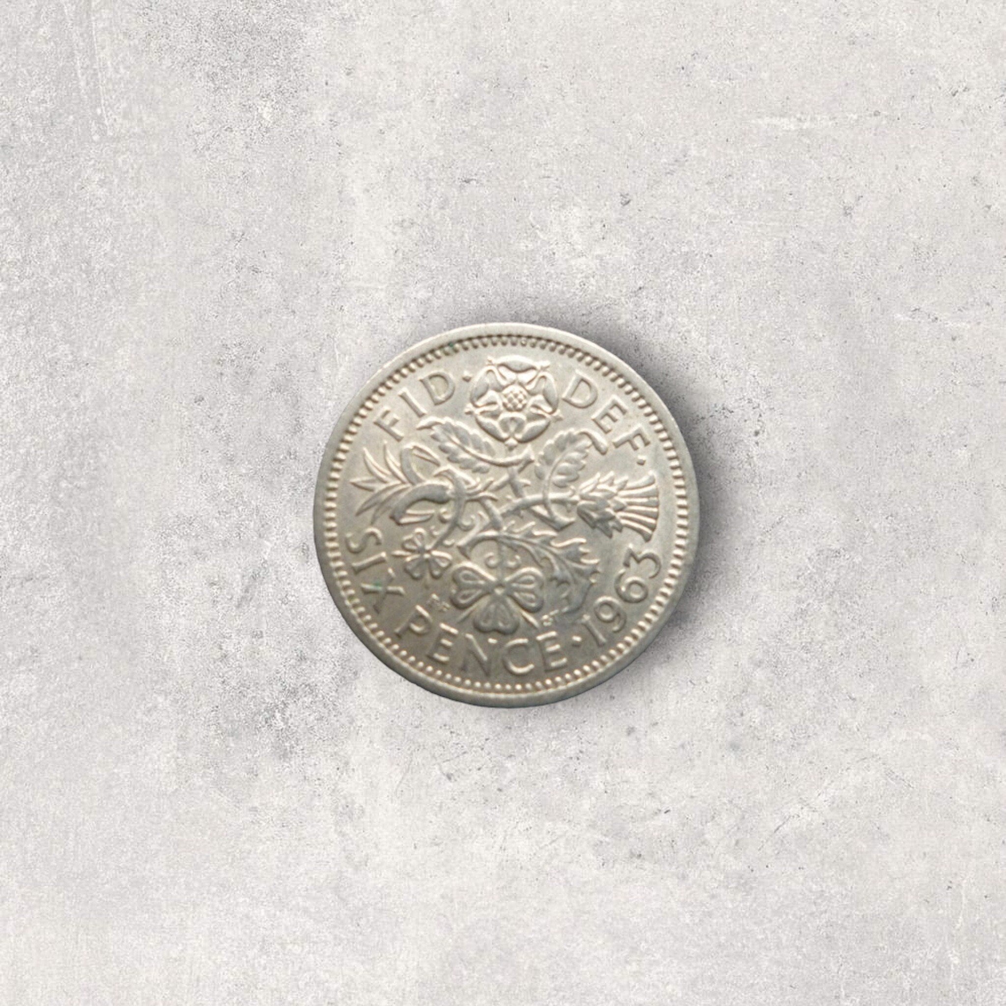 Groom Lucky Sixpence Coin - Tansy Bel
