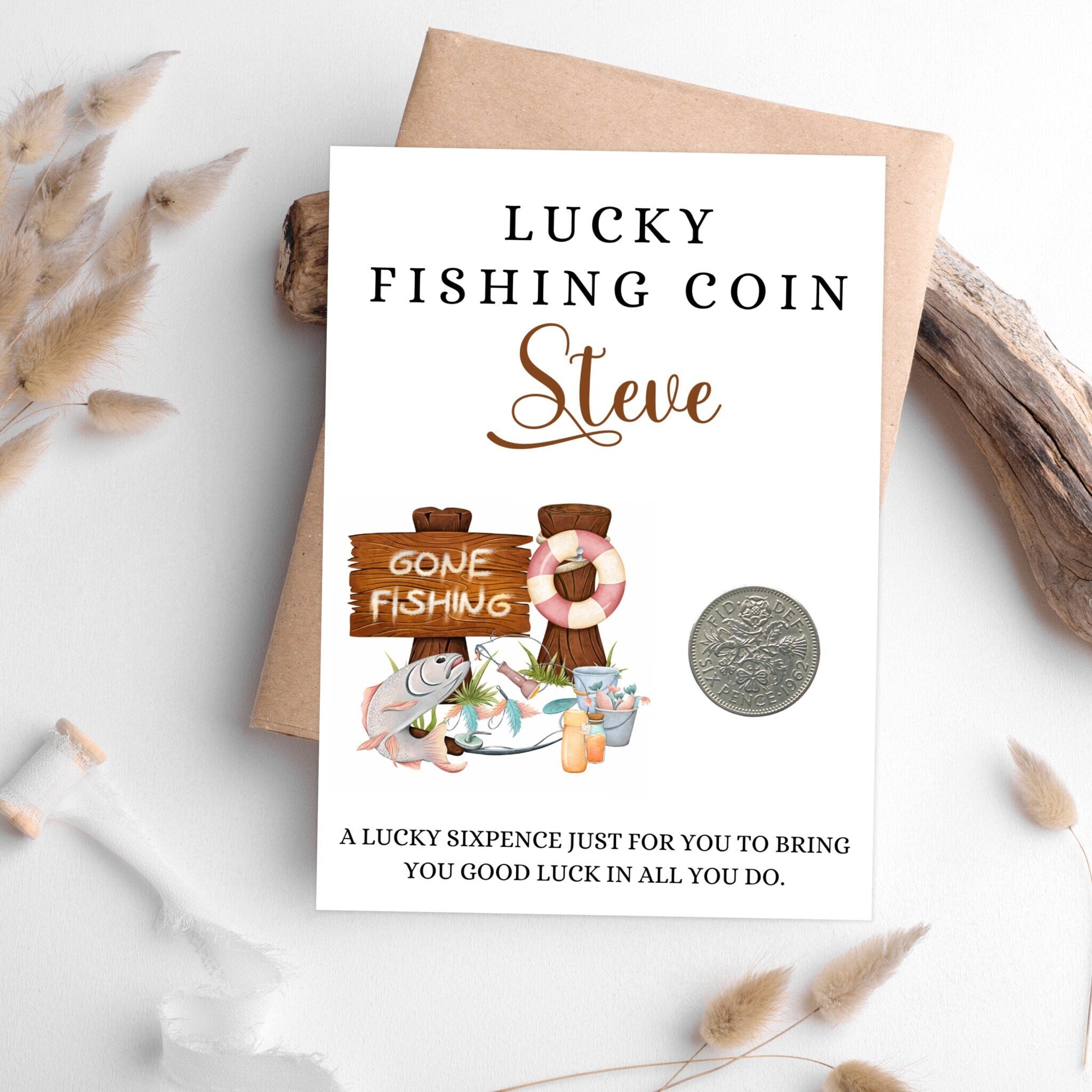 Fishing Gift For Him Her - Tansy Bel