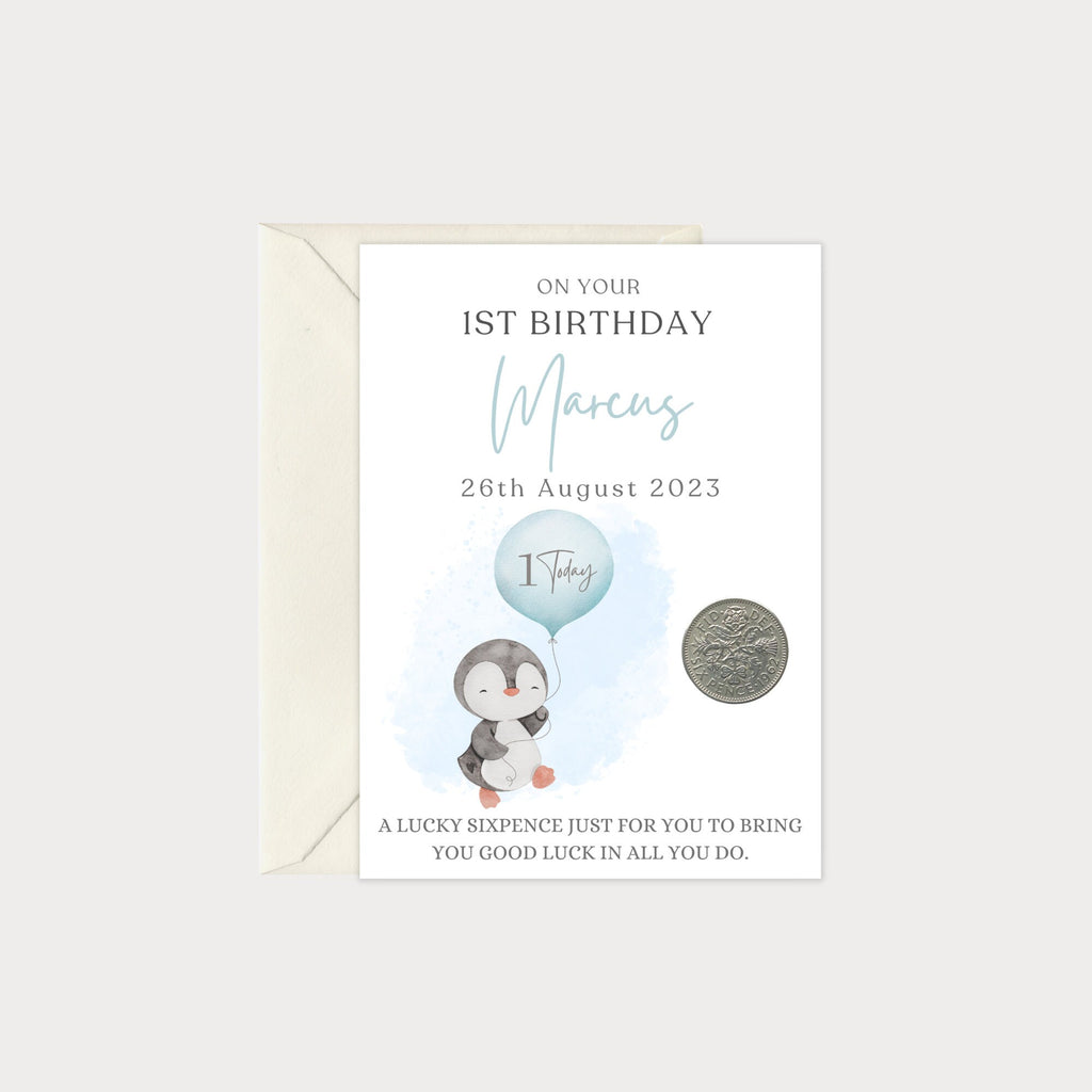 Baby's First Birthday Sixpence Gift - Tansy Bel