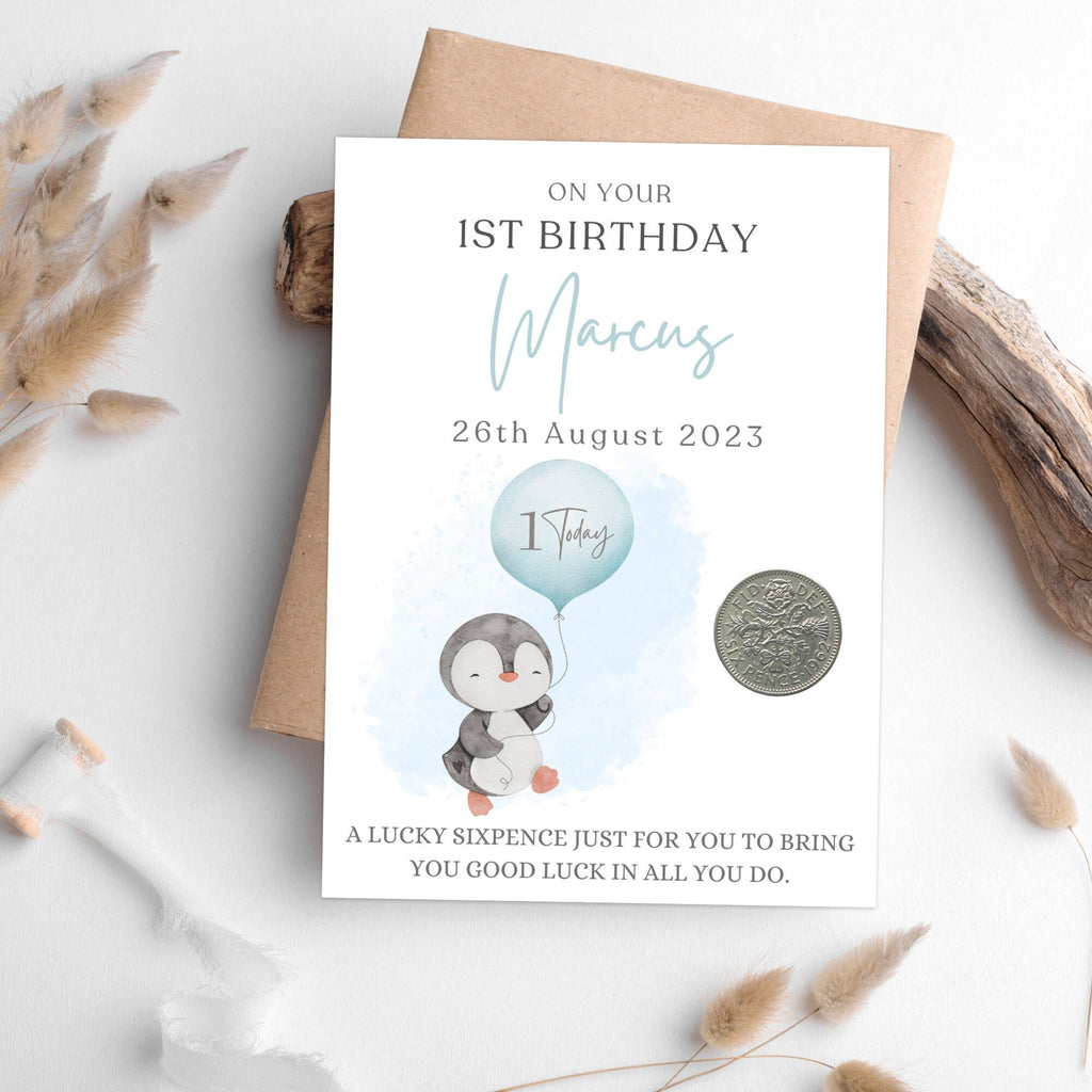 Baby's First Birthday Sixpence Gift - Tansy Bel
