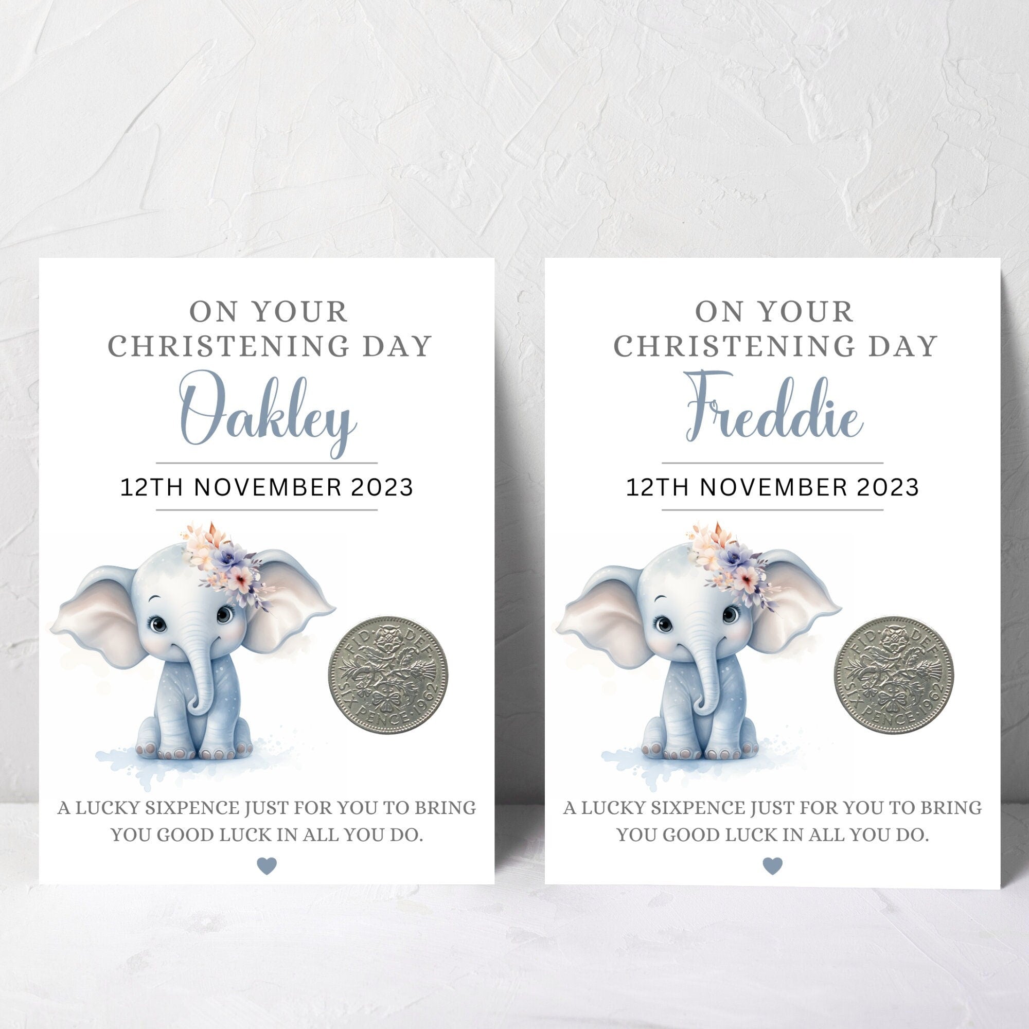 Christening Twins Boy Gift - Tansy Bel