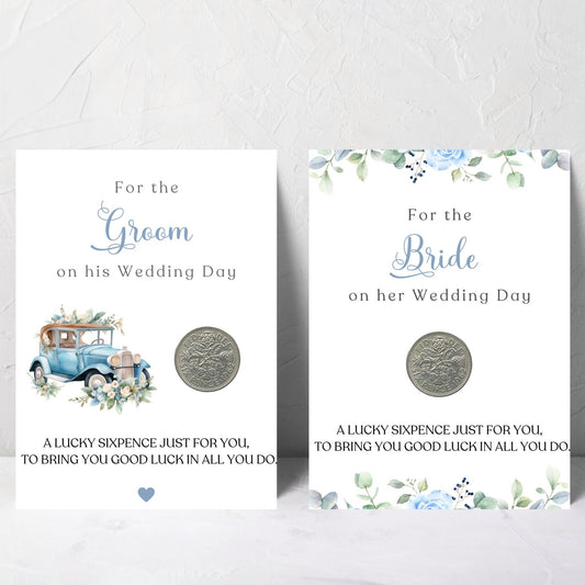 Lucky Sixpence Gifts For Bride And Groom