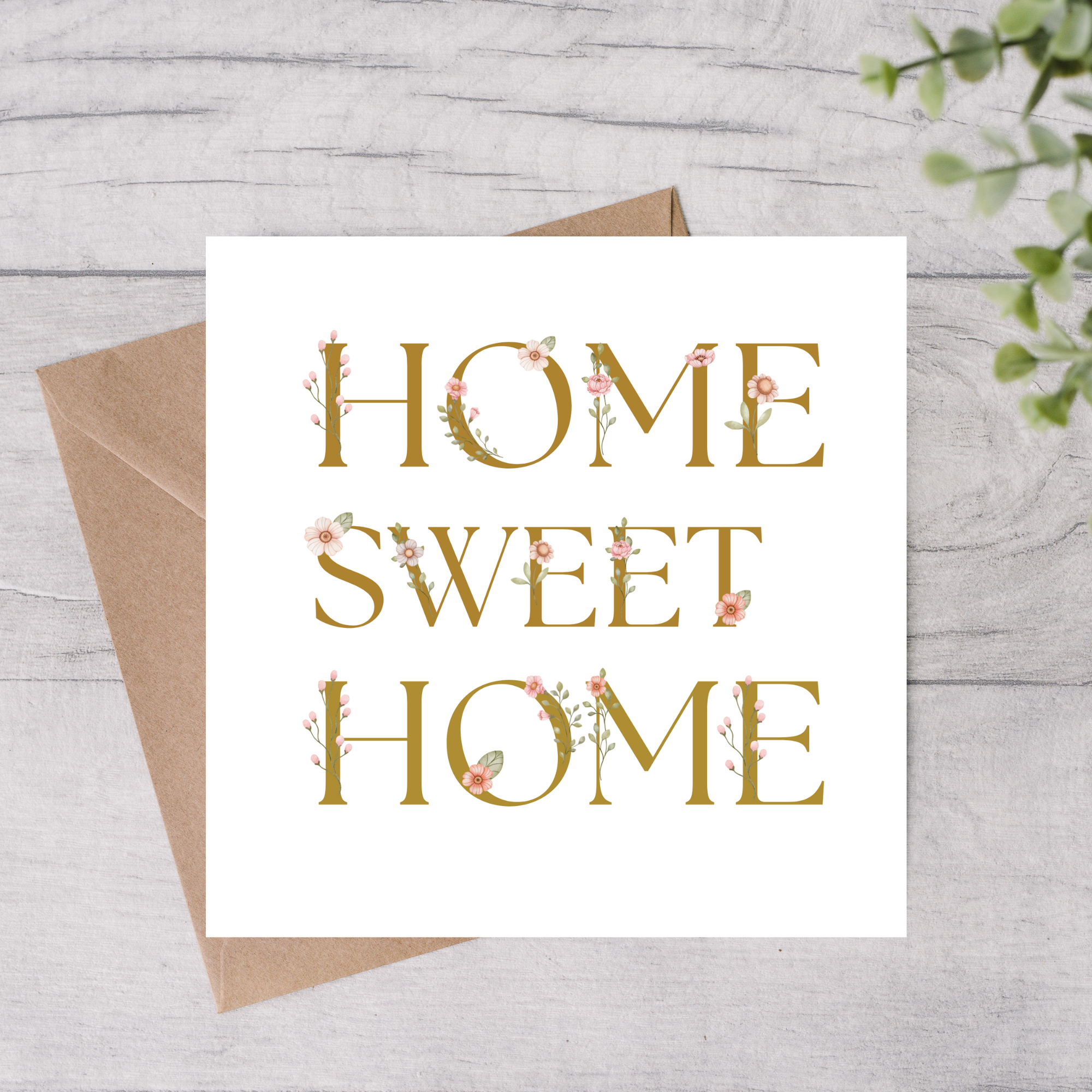 Home Sweet Home Card