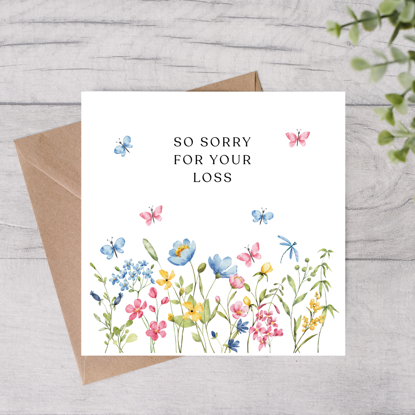 Sorry for Your Loss Greeting Card